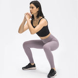 12 Colors Pant Second Skin Feel Yoga Pants Women Squat Proof 4-Way Stretch Sport Gym Legging Fitness Tights